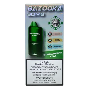 Bazooka Slim Strawberry Kiwi 2ml 20mg