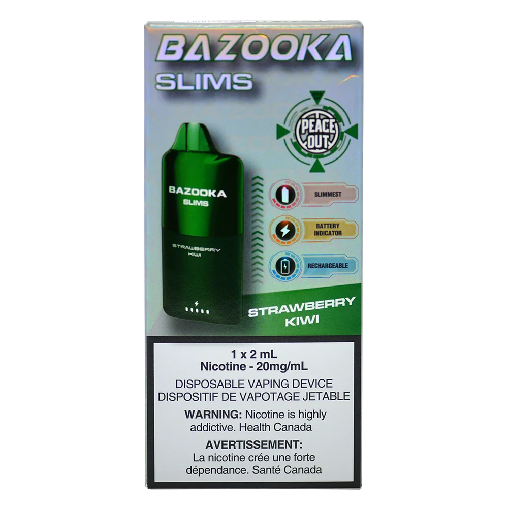 Bazooka Slim Strawberry Kiwi 2ml 20mg