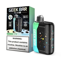 GEEK BAR PULSE X 5% NIC 25,000 PUFFS VAPE (COOL MINT) - Image 2