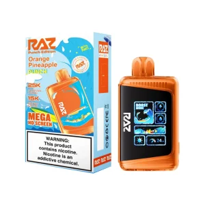 Orange Pineapple Punch RAZ LTX DC25000 Vape