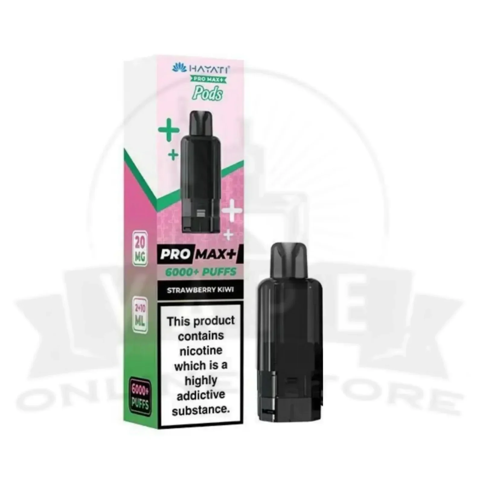 Strawberry Kiwi Hayati Pro Max Plus 6000 Refill Pods