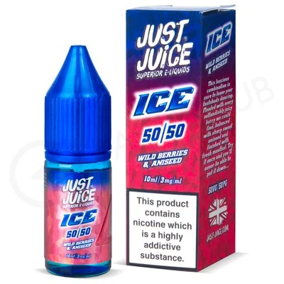 Wild Berries & Aniseed E-Liquid by Just Juice Ice 50/50