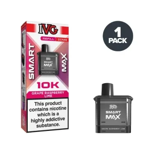 Grape Raspberry Lime IVG Smart Max Refill Pack
