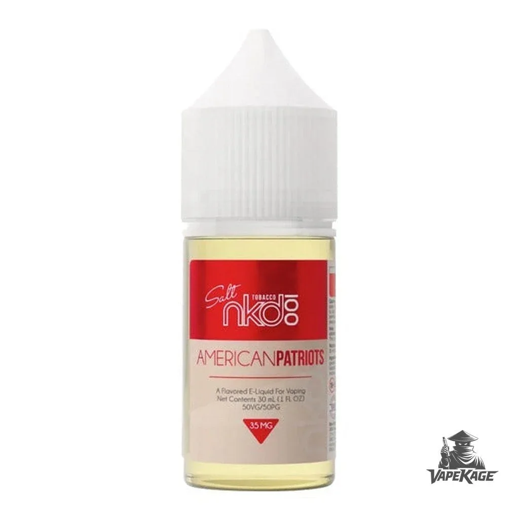 American Patriots — NKD 100 30mL Nic Salt