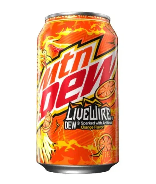 Mountain Dew Livewire 355ml