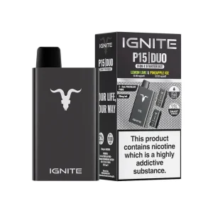 Ignite P15 Duo 2-in-1 Prefilled 20mg Pod Starter Kit