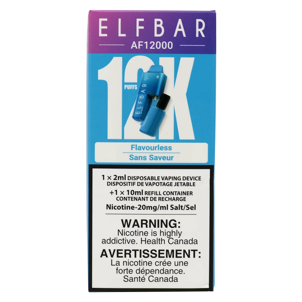 Elf Bar AF12000 Flavourless 2ml 20mg
