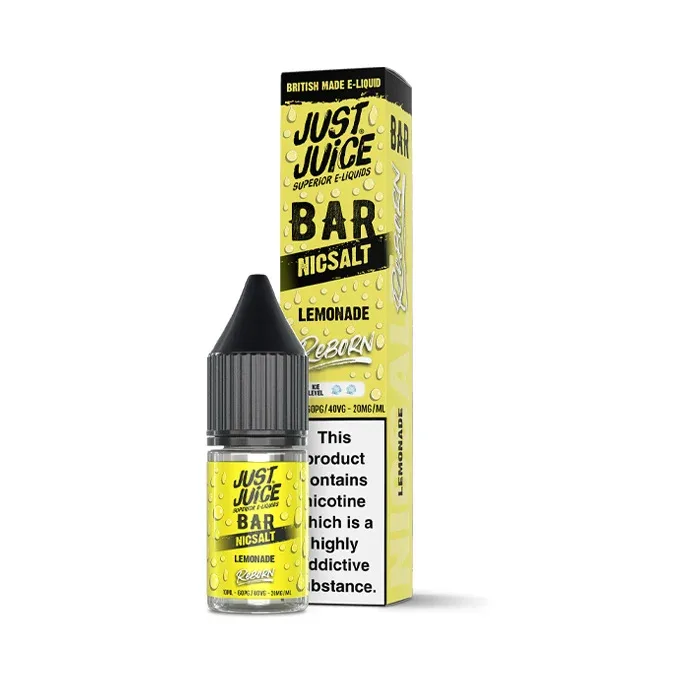 Lemonade Nic Salt E-Liquid by Just Juice Bar Reborn