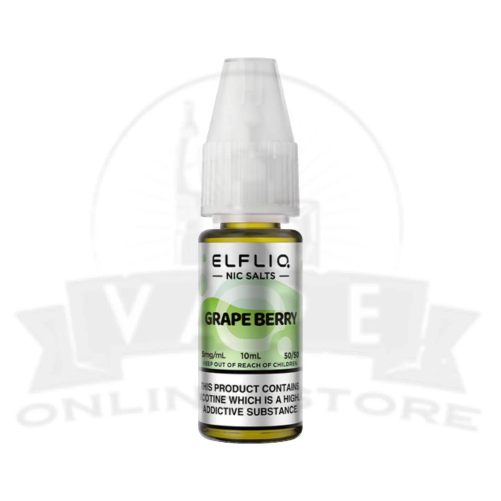 Grape Berry Elf Bar Elfliq 10ml Nic Salt | 5 for £10