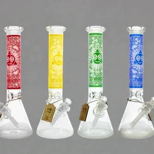 Cheech Glass 16” Sandblast Beaker Bong