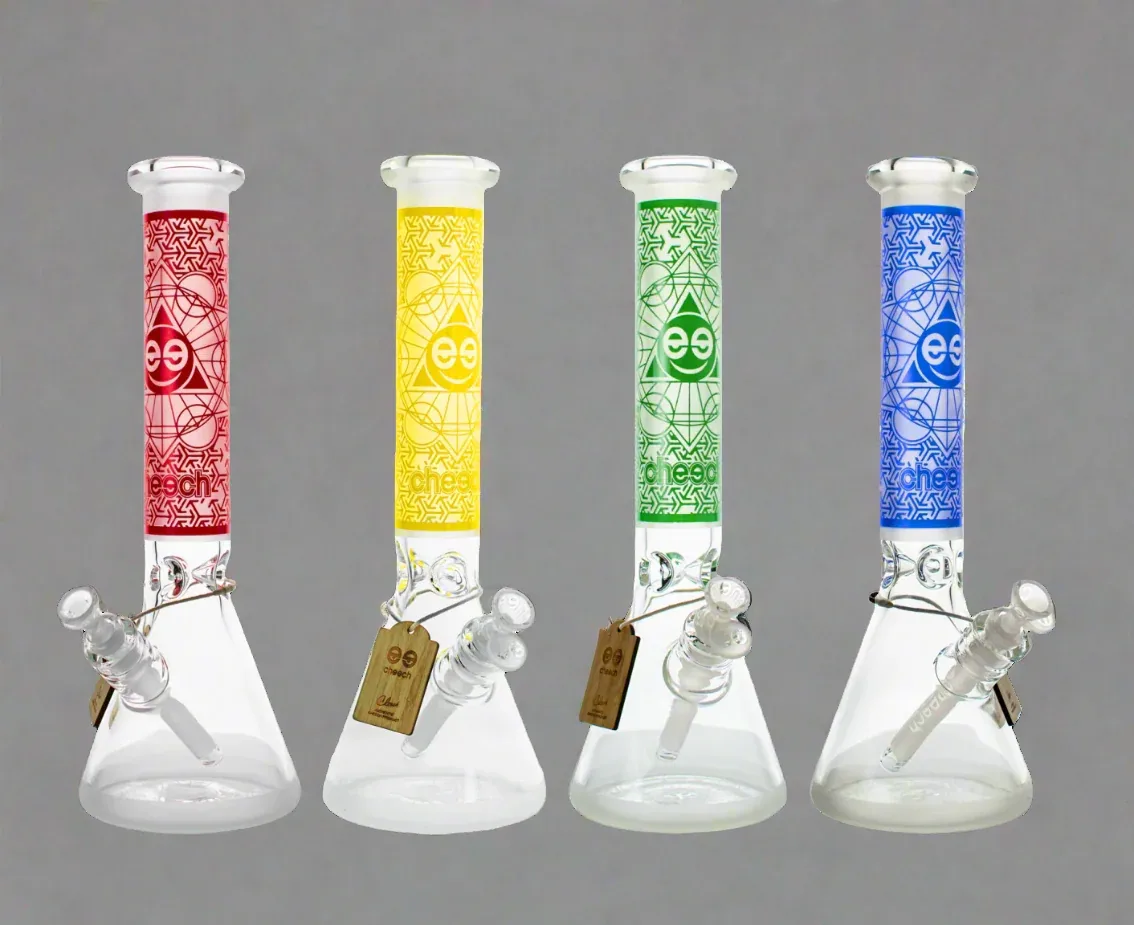 Cheech Glass 16” Sandblast Beaker Bong
