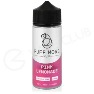 Pink Lemonade Shortfill E-Liquid by Puff More 100ml