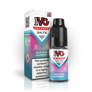 IVG Nic Salt Intense 10ml Eliquid - Blue Sour Raspberry