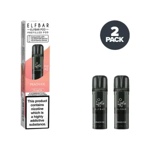 Peach Ice Elf Bar 600 Prefilled Pods