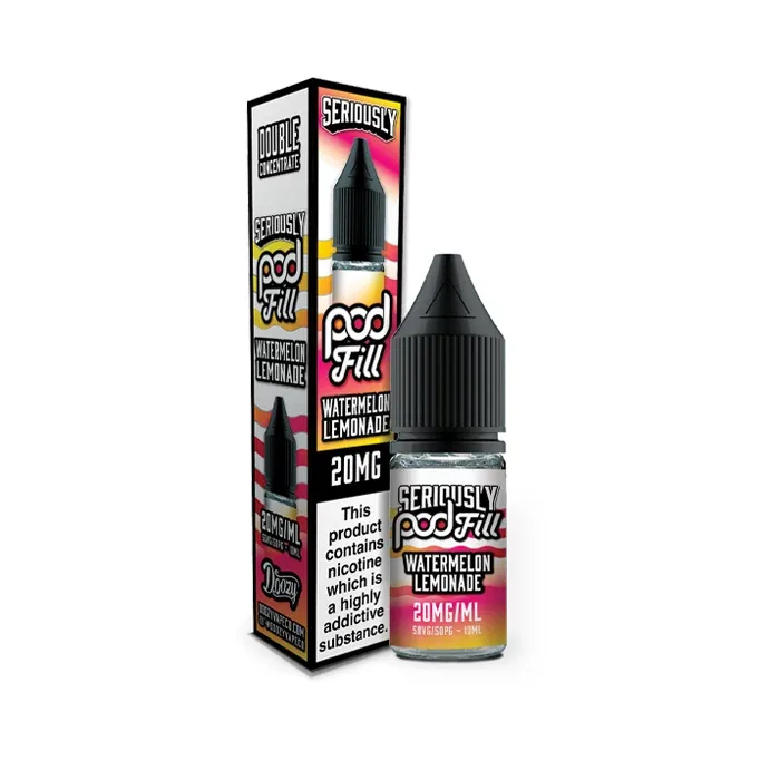 Watermelon Lemonade Nic Salt E-Liquid by Seriously Pod Fill