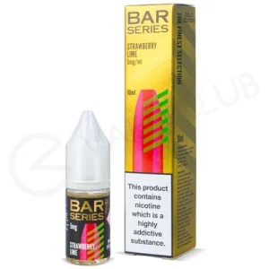Strawberry Lime Nic Salt E-Liquid by Bar Series Gold Edition