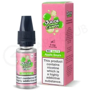 Apple Sours Nic Salt E-Liquid by Jucce Candy