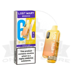 Banana Ice Lost Mary BM6000 Prefilled Pod Kit
