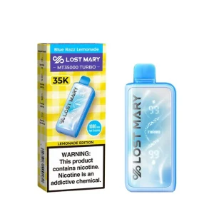 Blue Razz Lemonade Lost Mary MT35000 Turbo Vape