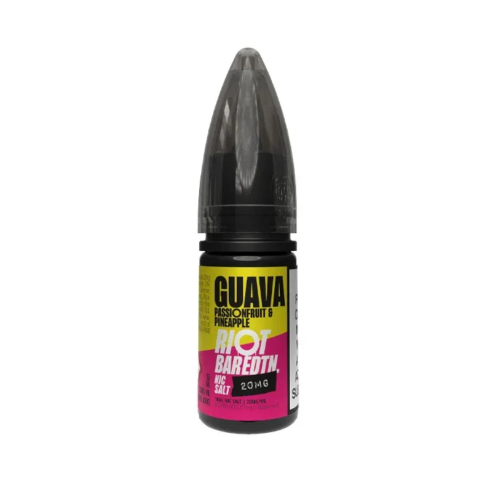 Riot Squad BAR EDTN Guava Passionfruit & Pineapple 10ml Nic Salt E-Liquid