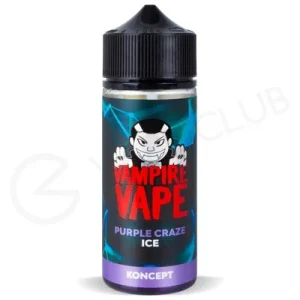 Purple Craze Ice Shortfill E-Liquid by Vampire Vape 100ml