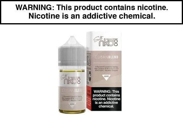 CUBAN BLEND BY NAKED SALT 30ML