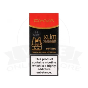 OXVA Xlim Stainless Steel (SS) Replacement Pods (3-Pack)