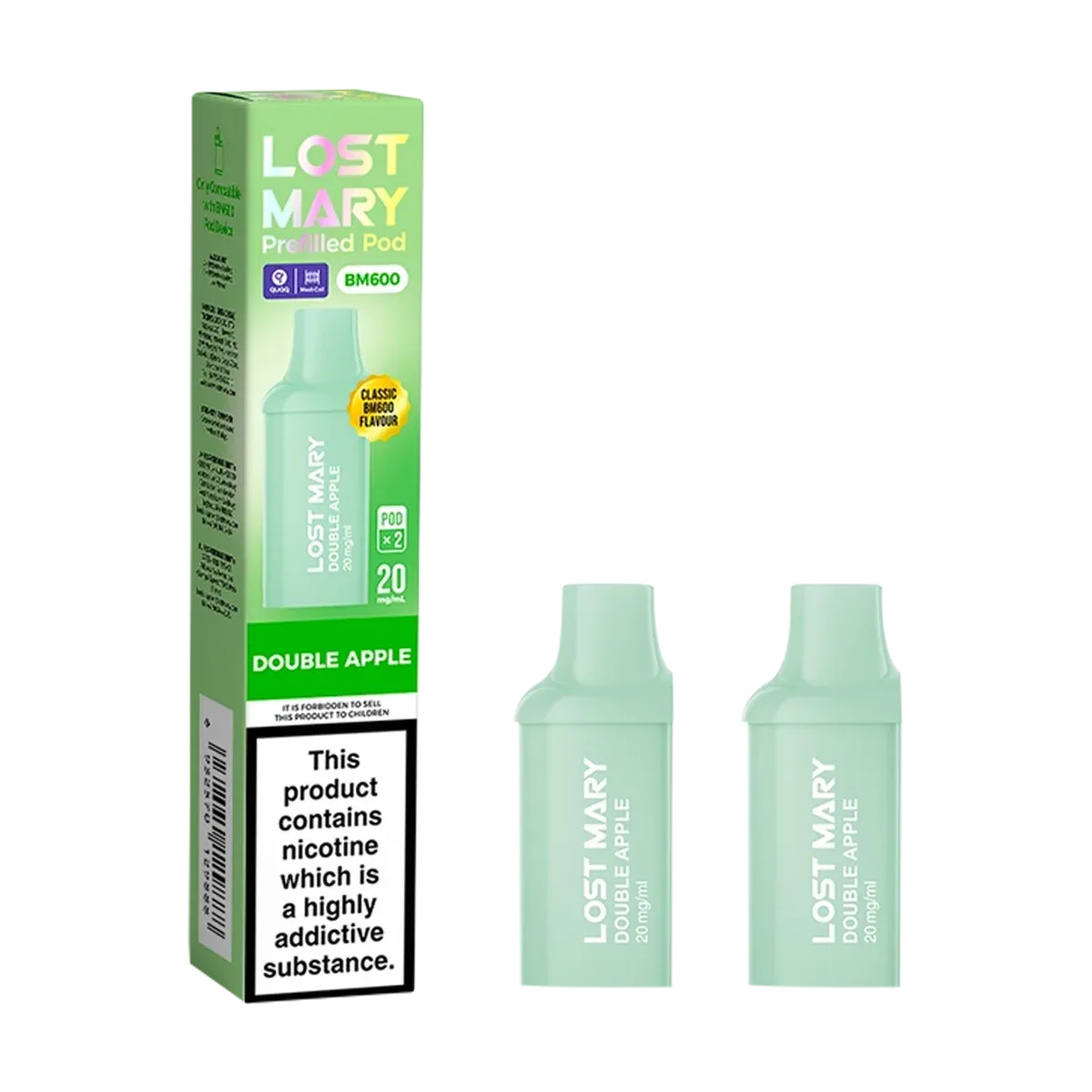 Double Apple Lost Mary BM600 Pods
