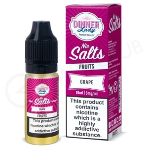 Grape Nic Salt E-Liquid by Dinner Lady