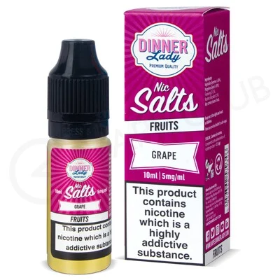 Grape Nic Salt E-Liquid by Dinner Lady