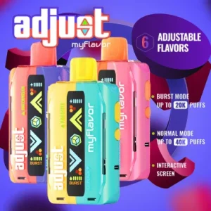 ADJUST MYFLAVOR 20ML 40,000 PUFFS DISPOSABLE VAPE