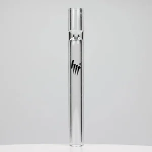 HIT Glass 4.25" Clear Glass Chillum Pipe