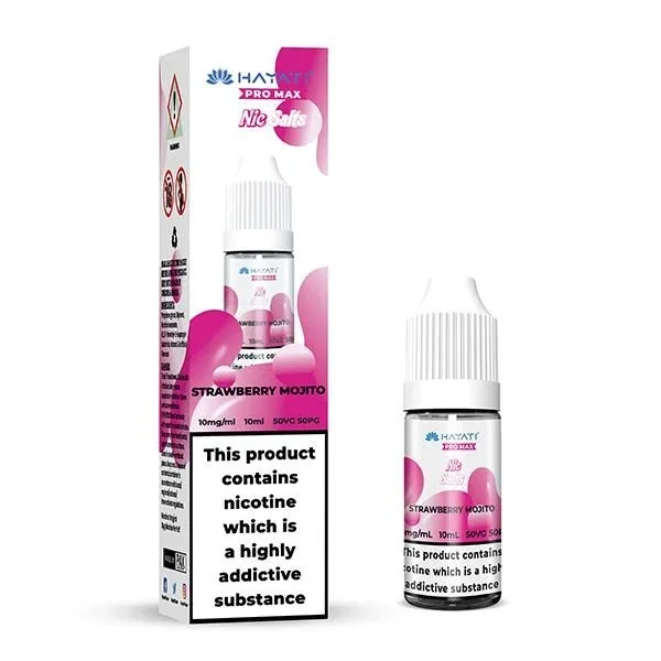 Hayati Pro Max Nic Salt Strawberry Mojito 10ml E-Liquid