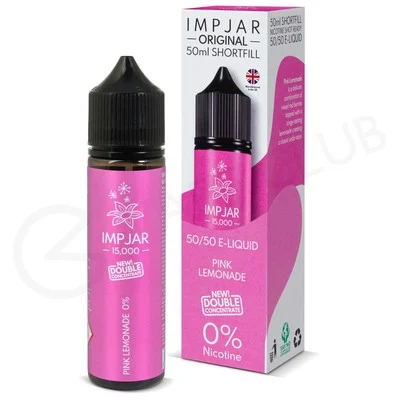 Pink Lemonade Shortfill E-Liquid by Imp Jar 50ml