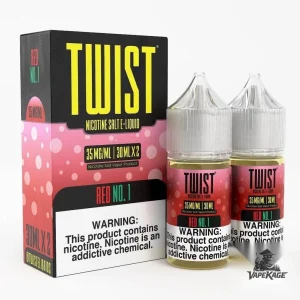 Red No 1 — Twist E-Liquids 60mL (2x30mL twin pack) Nic Salt