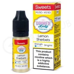 Lemon Sherbets E-Liquid by Dinner Lady 50/50