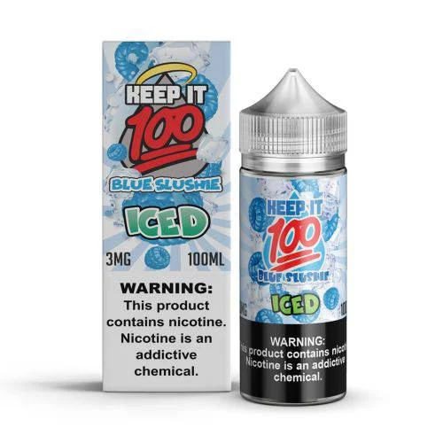 Keep it 100 OG Blue Iced (formerly Blue Slushie ICED) 100mL - Image 2
