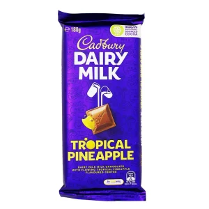 Cadbury Dairy Milk Tropical Pineapple 180g