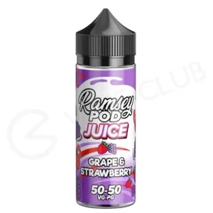 Grape Strawberry Shortfill E-Liquid by Ramsey Pod 100ml