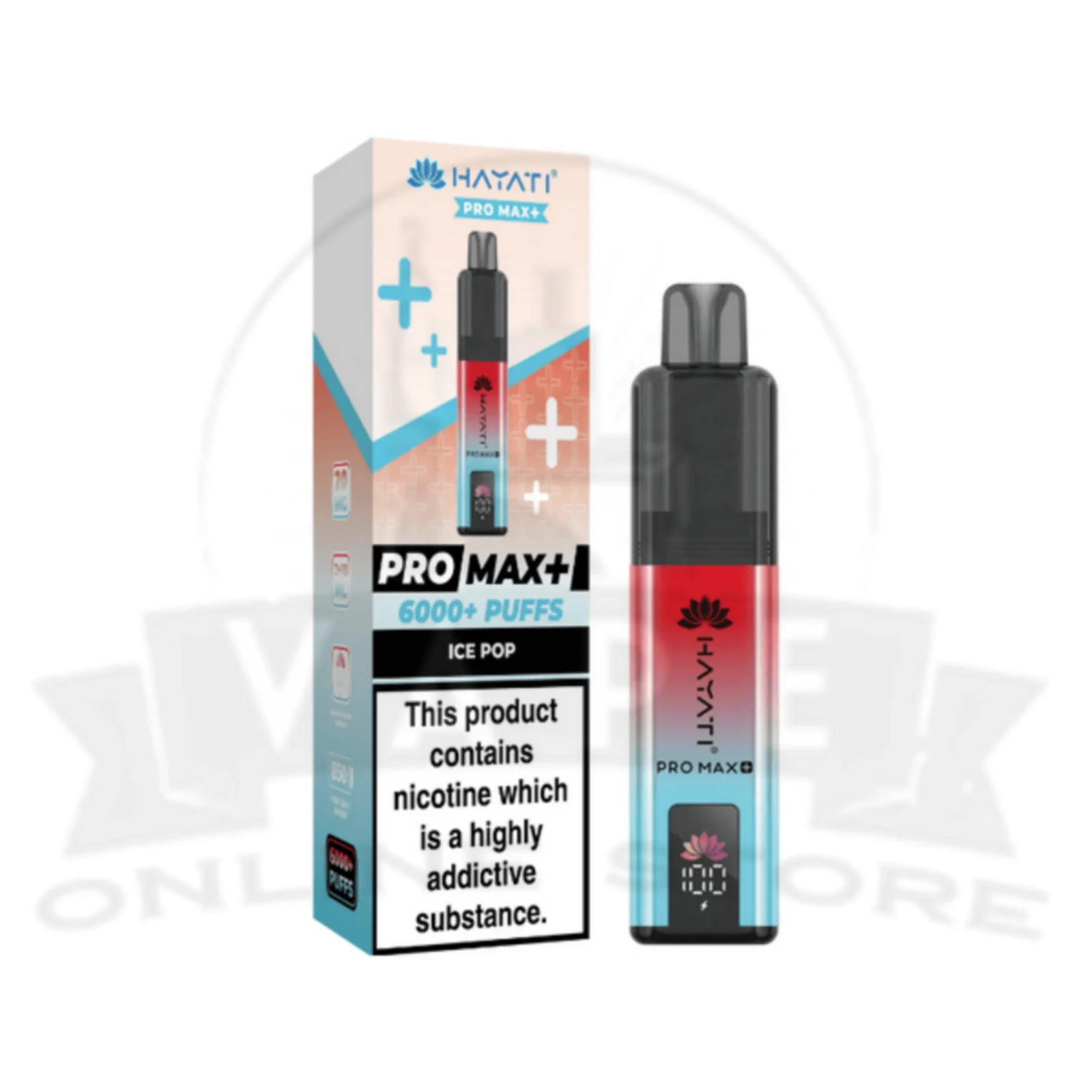 Ice Pop Hayati Pro Max Plus 6000 Puffs Pod Kit