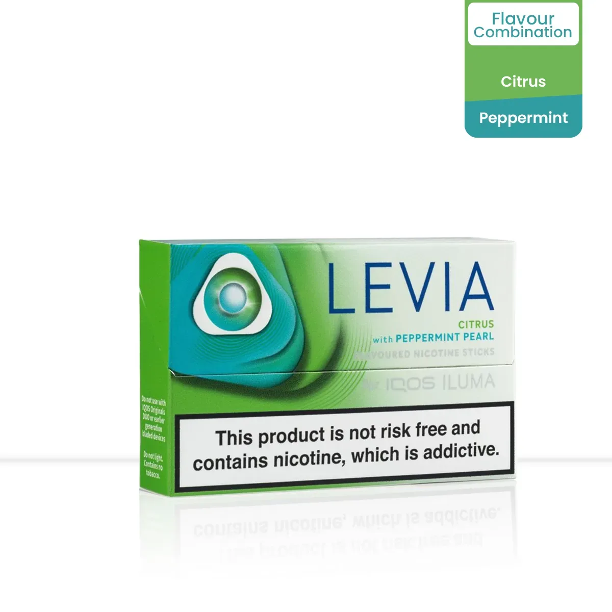 Levia Citrus with Peppermint Pearl Zero Tobacco IQOS Sticks