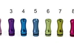 [CLEARANCE] Aluminium Delrin Drip Tips
