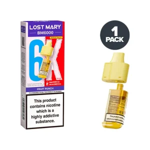 Fruit Punch Lost Mary BM6000 Refill Pack