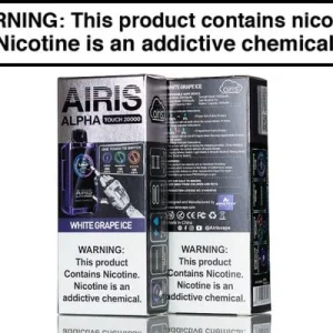 AIRIS ALPHA TOUCH 20K DISPOSABLE VAPE – 20,000 PUFFS