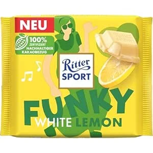 Ritter Sport Funky White Lemon 100g