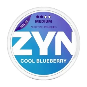 Zyn Nicotine Pouches Medium 6mg – Cool Blueberry