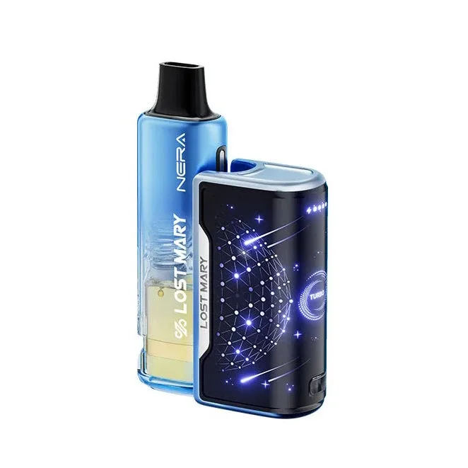 Blue Razz Ice - Lost Mary Nera Fullview 70K Kit | Online Vape Shop