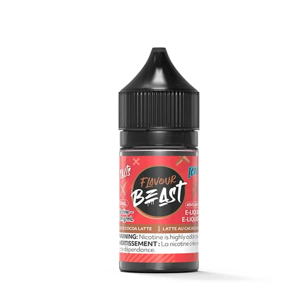 Flavour Beast Loco Cocoa Latte Iced 30ml Nicotine Salt eLiquids