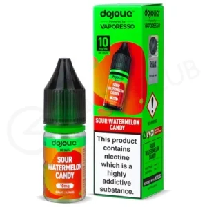 Sour Watermelon Candy Nic Salt E-Liquid by Dojoliq