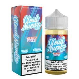 Cherry Berry Iced – Cloud Nurdz Freebase – 100mL